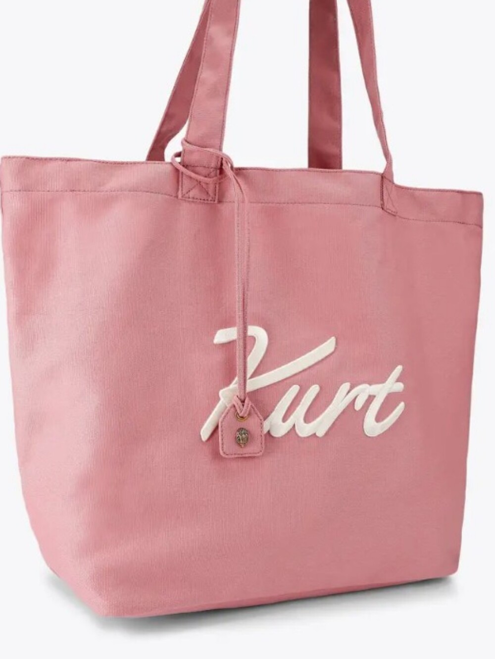Kurt Geiger-Cabana Large Kurt Tote Bag (Pink 🩷) - Picture 2 of 5
